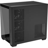 ASUS  boîtier midi tower Noir | 2x USB-A | 1x USB-C | RGB | Window