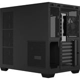 ASUS  boîtier midi tower Noir | 2x USB-A | 1x USB-C | RGB | Window