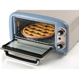 Ariete 3919/05 10 L 800 W Bleu clair Grill, Mini four Blanc/Bleu clair, 10 L, Bleu clair, Pose libre, Rotatif, 90 - 230 °C, Mécanique