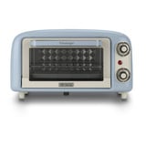 Ariete 3919/05 10 L 800 W Bleu clair Grill, Mini four Blanc/Bleu clair, 10 L, Bleu clair, Pose libre, Rotatif, 90 - 230 °C, Mécanique