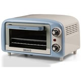 Ariete 3919/05 10 L 800 W Bleu clair Grill, Mini four Blanc/Bleu clair, 10 L, Bleu clair, Pose libre, Rotatif, 90 - 230 °C, Mécanique