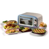 Ariete 3919/05 10 L 800 W Bleu clair Grill, Mini four Blanc/Bleu clair, 10 L, Bleu clair, Pose libre, Rotatif, 90 - 230 °C, Mécanique