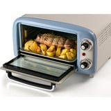 Ariete 3919/05 10 L 800 W Bleu clair Grill, Mini four Blanc/Bleu clair, 10 L, Bleu clair, Pose libre, Rotatif, 90 - 230 °C, Mécanique