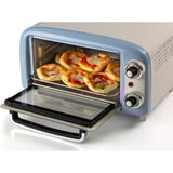 Ariete 3919/05 10 L 800 W Bleu clair Grill, Mini four Blanc/Bleu clair, 10 L, Bleu clair, Pose libre, Rotatif, 90 - 230 °C, Mécanique