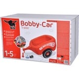 BIG Remorque Rouge Bobby Car, Véhicules pour enfants Rouge/Noir