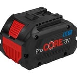 Bosch ProCORE18V 5.5Ah Professional Batterie Noir/Rouge, Batterie, Lithium-Ion (Li-Ion), 5,5 Ah, 18 V, Bosch, Noir, Rouge