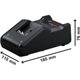 Bosch Set professionnel 18V Marteau perforateur GBH 18V-22 + Perceuse-visseuse GSR 18V-45, Tournevis Bleu/Noir