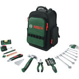 Bosch Set sac à dos d'outils, 60 pièces, Set d'outils Noir/Vert