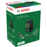 Bosch Set sac à dos d'outils, 60 pièces, Set d'outils Noir/Vert