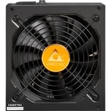 Chieftec Polaris 3.0 unité d'alimentation d'énergie 20+4 pin ATX ATX Noir alimentation  modulaire 1250 watt Noir, 4x PCIe, 1250 W, 100 - 240 V, 50/60 Hz, 15-8 A, Actif, 120 W