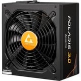 Chieftec Polaris 3.0 unité d'alimentation d'énergie 20+4 pin ATX ATX Noir alimentation  modulaire 1250 watt Noir, 4x PCIe, 1250 W, 100 - 240 V, 50/60 Hz, 15-8 A, Actif, 120 W