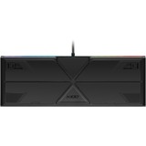 Corsair K100 RGB Mechanical Gaming clavier USB QWERTZ Allemand Noir Noir, Layout DE (QWERTZ), Cherry MX RGB Speed Silver, 100%, Taille réelle (100 %), USB, Clavier mécanique, QWERTZ, LED RGB, Noir