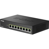 D-Link DMS-108P/E commutateur réseau Non-géré 2.5G Ethernet (100/1000/2500) Connexion Ethernet, supportant l'alimentation via ce port (PoE) Noir, Switch Non-géré, 2.5G Ethernet (100/1000/2500), Connexion Ethernet, supportant l'alimentation via ce port (PoE)