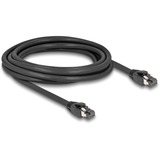 DeLOCK Câble réseau RJ-45 S/FTP Cat.8.1 Noir, 3 mètres