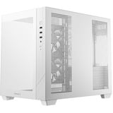 DeepCool CG330 3F WH boîtier mini tower Blanc | 3x USB-A | Verre trempé