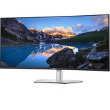 Dell UltraSharp U4021QW 40" 4K UHD Moniteur UltraWide incurvé  Noir/Argent, 100,8 cm (39.7"), 5120 x 2160 pixels, 4K DCI, LCD, 8 ms, Argent