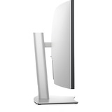 Dell UltraSharp U4021QW 40" 4K UHD Moniteur UltraWide incurvé  Noir/Argent, 100,8 cm (39.7"), 5120 x 2160 pixels, 4K DCI, LCD, 8 ms, Argent