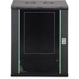 Digitus Boîtier mural Dynamic Basic Série - 600x450 mm (LxP), Armoire informatique Noir