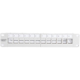 Digitus Panneau de brassage modulaire, 12 ports, non équipé Gris