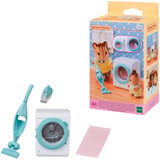EPOCH Sylvanian Families - Machine à laver & Aspirateur, Jouets de construction 