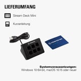 Elgato Stream Deck Mini, Clavier Noir