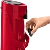 Emsa PONZA thermos 1,9 L Rouge, Verseuse isotherme Rouge brillant, 1,9 L, Rouge, Acrylonitrile-Butadiène-Styrène (ABS), Polypropylène (PP), 12 h, 24 h, 170 mm