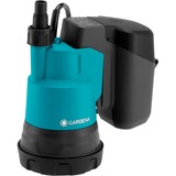 GARDENA 14600-20 pompe à eaux 2 bar 2000 l/h, Pompe submersible et pression Turquoise/Noir, Batterie, 2 bar, 2000 l/h, Noir, Bleu