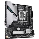 GIGABYTE H810M GAMING WIFI6 Carte mère - Processeurs Intel Core Ultra (Série 2), VRM 4+1+2 phases, jusqu'à 6400 MHz DDR5, 1xPCIe 4.0 M.2, LAN 2.5GbE, WIFI 6, USB 3.2 Gen 1 carte mère socket 1851 VRM 4+1+2 phases, jusqu'à 6400 MHz DDR5, 1xPCIe 4.0 M.2, LAN 2.5GbE, WIFI 6, USB 3.2 Gen 1, Intel, LGA 1851 (Socket V1), Intel Core Ultra (Series 2), LGA 1851, DDR5-SDRAM, 128 Go