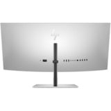 HP Pro 738pu Thunderbolt 4-Monitor 37.5" UltraWide incurvé Noir/argent, 1x DisplayPort, 1x HDMI, 2x USB-C, 5x USB-A, 2x Thunderbolt, 1x RJ-45, 5 pouces - 738pu, 95,2 cm (37.5"), 3840 x 1600 pixels, Wide Quad HD+, LCD, 5 ms, Noir