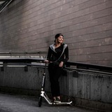 HUDORA 14100, Trottinette Argent