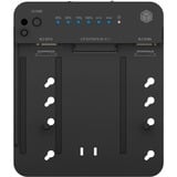 ICY BOX IB-2915MSCL-C31 USB 3.2 Gen 2 (3.1 Gen 2) Type-C Noir, Station d'accueil HDD, SSD, SATA, Série ATA II, Série ATA III, 2.5,3.5,M.2, USB 3.2 Gen 2 (3.1 Gen 2) Type-C, Noir, Plastique