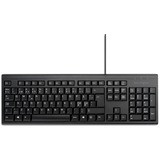 Kensington KB100 EQ Clavier filaire Noir, Layout États-Unis, Taille réelle (100 %), Avec fil, USB, Clavier à membrane, QWERTY, Noir