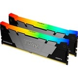 Kingston FURY 16 Go DDR4-3600 (2x 8 Go) mémoire vive Noir, KF436C16RB2AK2/16, XMP 2.0