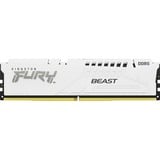Kingston FURY 32 Go DDR5-5600, Mémoire vive Blanc, KF556C36BWE-32, Beast, EXPO