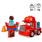 LEGO DUPLO - Mack à la course, Jouets de construction Rouge, 10417