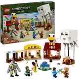 LEGO Minecraft - Le ballon Ghast attaque le village, Jouets de construction 21273