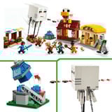 LEGO Minecraft - Le ballon Ghast attaque le village, Jouets de construction 21273
