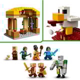 LEGO Minecraft - Le ballon Ghast attaque le village, Jouets de construction 21273