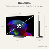 LG OLED55C6ELB.AEUD 55" 4K Ultra HD TV Noir