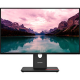 Lenovo ThinkVision T24-40 Moniteur 23.8" Noir, 1x DisplayPort, 1x HDMI, 1x VGA, 1x USB-C, 3x USB-A, 120 Hz, 60,5 cm (23.8"), 1920 x 1080 pixels, Full HD, LCD, 6 ms, Noir