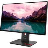 Lenovo ThinkVision T24-40 Moniteur 23.8" Noir, 1x DisplayPort, 1x HDMI, 1x VGA, 1x USB-C, 3x USB-A, 120 Hz, 60,5 cm (23.8"), 1920 x 1080 pixels, Full HD, LCD, 6 ms, Noir