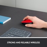 Logitech M171 souris Ambidextre RF sans fil Optique 1000 DPI Rouge, Ambidextre, Optique, RF sans fil, 1000 DPI, Rouge