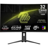MSI MAG 321CUPDF écran plat de PC 80 cm (31.5") 3840 x 2160 pixels 4K Ultra HD LCD Noir Moniteur gaming incurvé Noir, 1x DisplayPort, 2x HDMI, 1x USB-C, 320 Hz, 80 cm (31.5"), 3840 x 2160 pixels, 4K Ultra HD, LCD, 0,5 ms, Noir