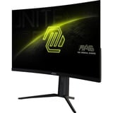 MSI MAG 321CUPDF écran plat de PC 80 cm (31.5") 3840 x 2160 pixels 4K Ultra HD LCD Noir Moniteur gaming incurvé Noir, 1x DisplayPort, 2x HDMI, 1x USB-C, 320 Hz, 80 cm (31.5"), 3840 x 2160 pixels, 4K Ultra HD, LCD, 0,5 ms, Noir