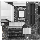 MSI PRO B860M-A WIFI carte mère socket 1851 Argent, RAID, 5Gb-LAN, Wi-Fi 7, BT, Sound, ATX