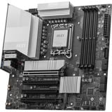 MSI PRO B860M-A WIFI carte mère socket 1851 Argent, RAID, 5Gb-LAN, Wi-Fi 7, BT, Sound, ATX