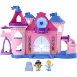 Mattel Little People Princesses Disney – Château Dansant aux Lumières Magiques, Figurine Château, 1,5 an(s), Piles fournies, AA, Multicolore, Plastique