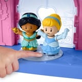 Mattel Little People Princesses Disney – Château Dansant aux Lumières Magiques, Figurine Château, 1,5 an(s), Piles fournies, AA, Multicolore, Plastique