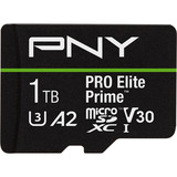 PNY Pro Elite Prime microSD 1 TB, Carte mémoire Noir/Vert