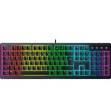 Razer Ornata V3 clavier USB QWERTZ Allemand Noir Noir, Layout DE (QWERTZ), Razer Hybrid-Mecha-Membran, 100%, Taille réelle (100 %), USB, Clavier à membrane, QWERTZ, LED RGB, Noir